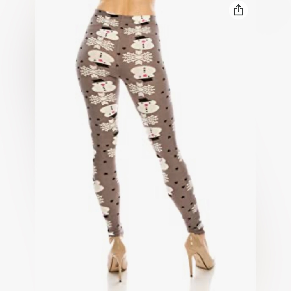 Snowman leggings